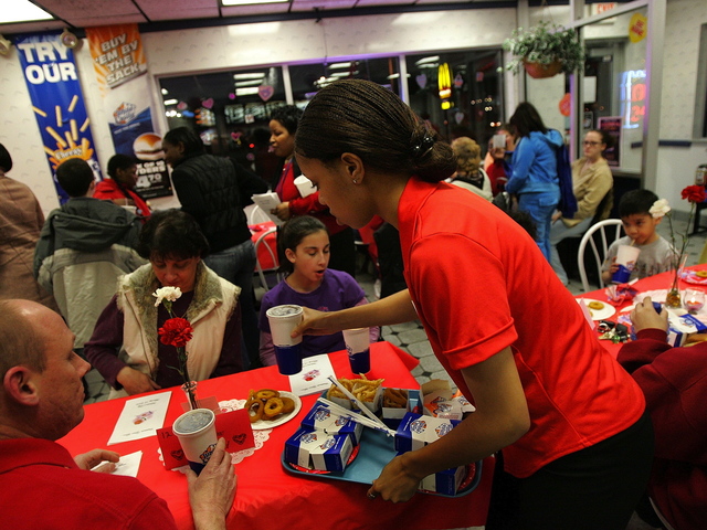 White Castle offers a Valentine's Day dinner, in case you want to purposely not impress the person you're dating. 