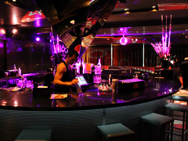 The XL's lounge area.
