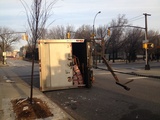 Truck Accident Leaves Williamsburg Bridge Covered in Broccoli 