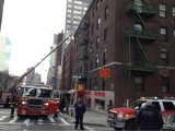 Two Injured in Fire at East 50th Street Building