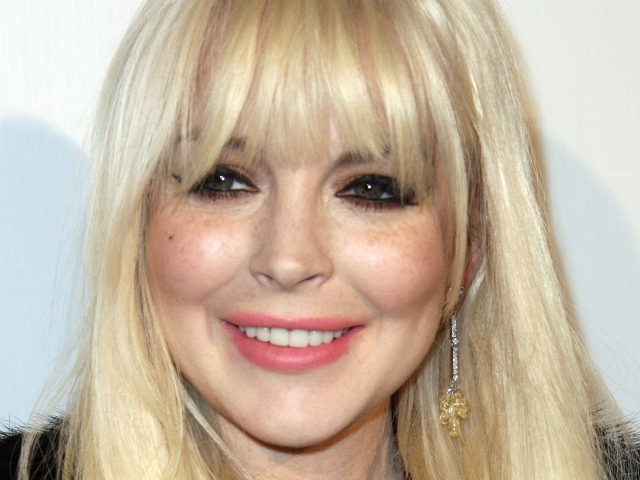 Actress Lindsay Lohan attends Domingo Zapata's Oscar Art Show Presented by Mr. C Beverly Hills on February 22, 2012 in Beverly Hills, California. 