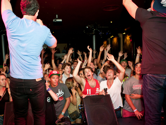 The hip-hop duo Upper West is comprised of two Collegiate alums, Doug Gleicher and Jesse Finkelstein.