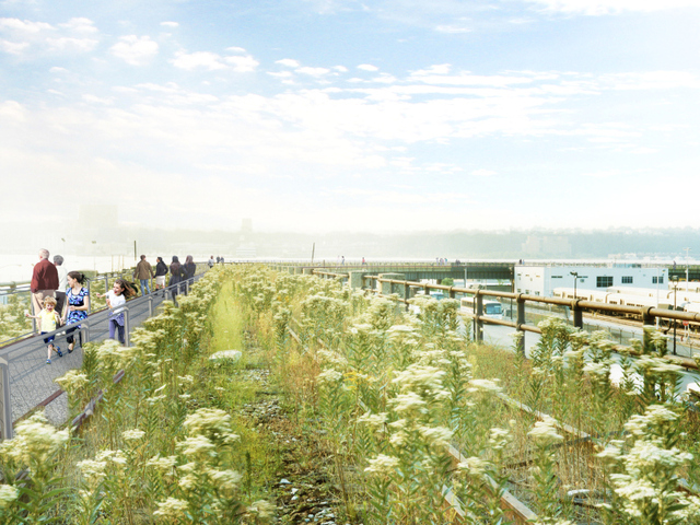 The construction of the project will be done in phases, but the Friends have proposed building an interim walkway on the Western half of it, allowing partk-goers to experience the wild grasses and flowers of the undeveloped section until the organization is able to fully build it.