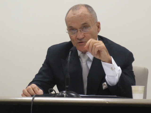 Police Commissioner Ray Kelly accused council members of criticizing without suggesting solutions.