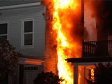 Massive Fire Tears Through Maurice Avenue Building