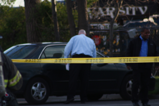 A man using a chemical believed to be pesticide killed himself inside a car in a Home Depot parking lot on April 7, 2012.