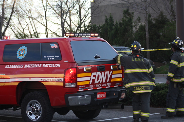 A man using a chemical believed to be pesticide killed himself inside a car in a Home Depot parking lot on April 7, 2012.