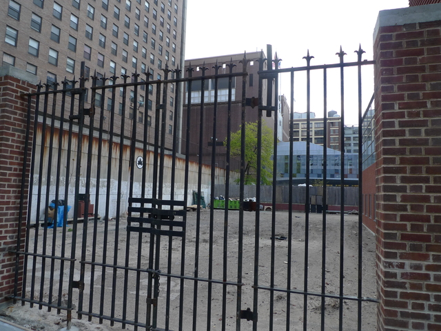 <p>The site of the former outdoor pool at the 59th Street rec center.</p>
