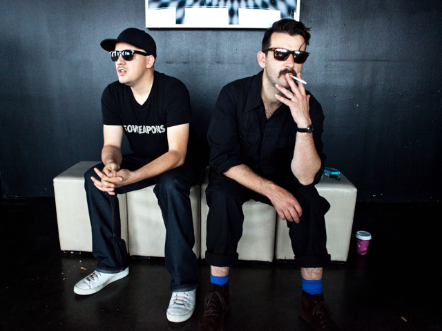 Berlin electronic music duo Modeselektor play the Bowery Ballroom Wednesday night. 