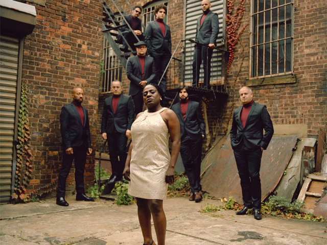 Sharon Jones & The Dap-Kings at the Beacon Theater Saturday night as part of Live from Daryl's House Nu-Soul Revue.  