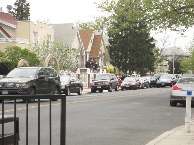 Residents in the Sea Gate community were hearing about the shooting death of a 71-year-old woman on April 18, 2012.