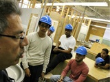 Bronx Students Construct Model House with Working Intercom, Lights and TV