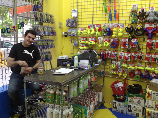 Furry Fiends owner Amine Benmesbah said he was gratfeul for all of the community support he has received since a fire gutted his store on Jan. 3, 2012.