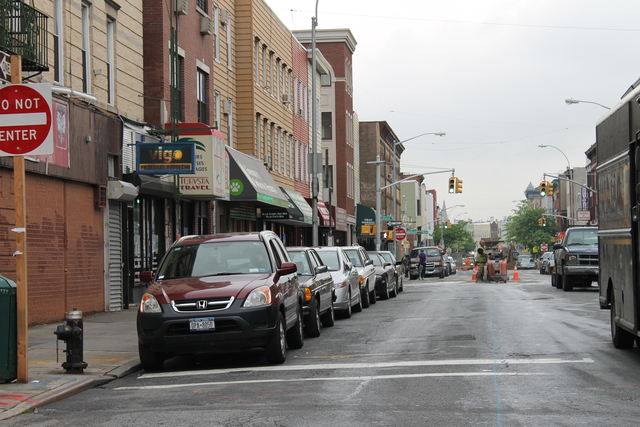 Nassau Avenue reconstruction started in March, and businesses have been suffering since.