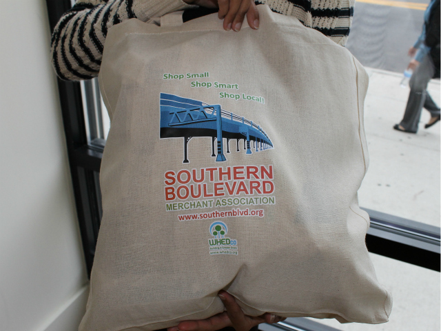 A tote bag for loyal customers.