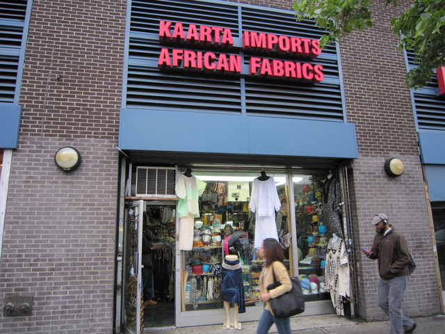 <p>Among the stores that rent space along the exisiting retail portion of the redevelopment site are a Golden Crust which sells Jamaican food, a clothing store called Executive Fashions and Kaarta Imports African Fabrics.</p>
