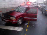 Driver Hospitalized After 2-Car Crash in Borough Park