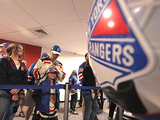 New York Rangers Fans Wing it to a New Jersey Win