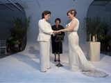 Council Speaker Christine Quinn Weds Longtime Love in NYC-Themed Wedding