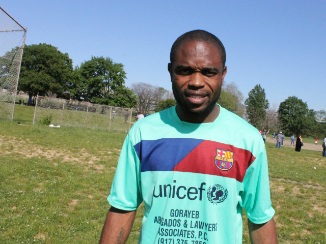 Carlos Alvarez has played on the league's Los Santos team for the past 10 years.