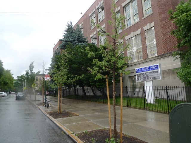 <p>P.S. 154's yard will host a greenmarket on Sundays from July to November.</p>

