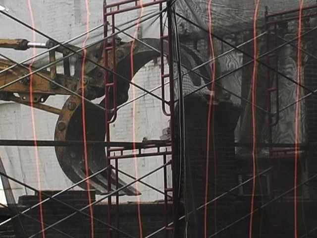 Su Friedrich took images of industrial Williamsburg for her film.
