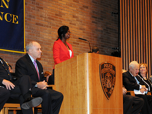 Police Commissioner for a Day essay winner Kanisha Ffriend talks about proposal to reduce 