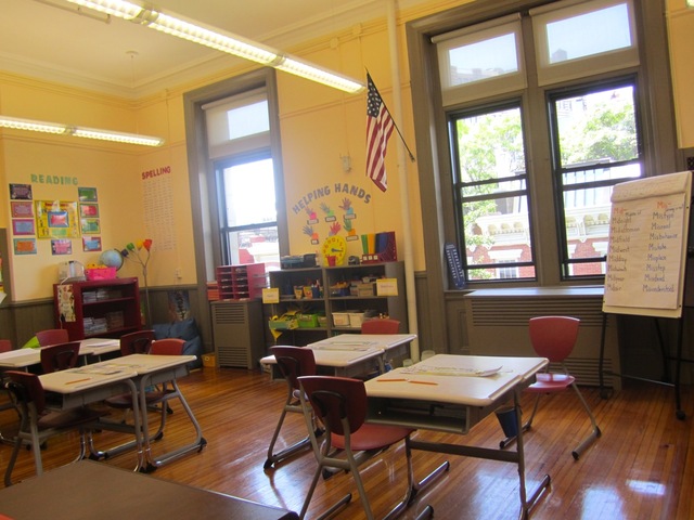 The school occupies a five-story building on Washington Place in Greenwich Village.