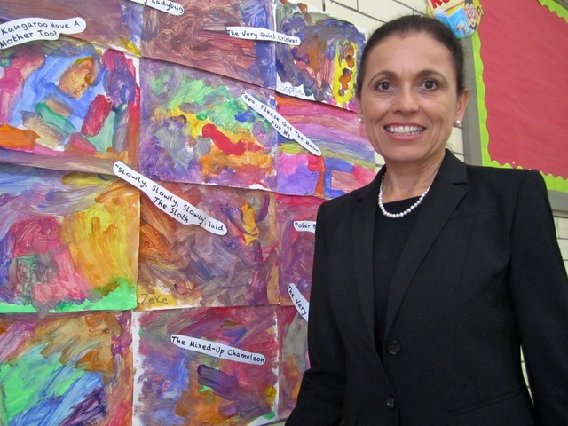 The head of the Academy of St. Joseph, Angela Coombs, said she wants to help mold the school's pupils into good students and compassionate people.