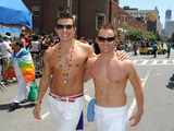 Pride Parade Celebrates First Anniversary of Gay Marriage  