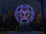 'BUCKYBALL' Sculpture to Illuminate Madison Sq. Park in Millions of Colors