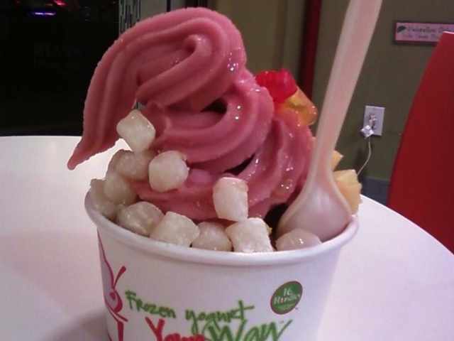 <p>The make-your-own frozen yogurt business offers 16 different flavors plus toppings that range from candy to fruit.</p>
