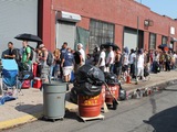 Job-Seekers Camp Out for Days for Shot at Plumbing Jobs