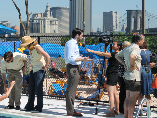 Senator Daniel Squadron secured $400,000 in funding to help construct the pool. 