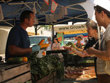 Crowds Jam Into First Forest Hills Greenmarket