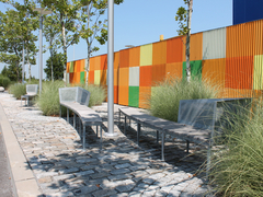 In addition to adding a temporary stop to its free weekend shuttle service, IKEA outfitted its water taxi with printed textiles to create an extension of the Red Hook store.