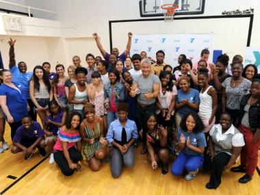 Olympic gold medalist Greg Louganis credits many people with his successes. "I'm a firm believer you don't achieve greatness on your own," said Louganis. "When they put that medal around my neck, it was an acknowledgement of everyone in my life."