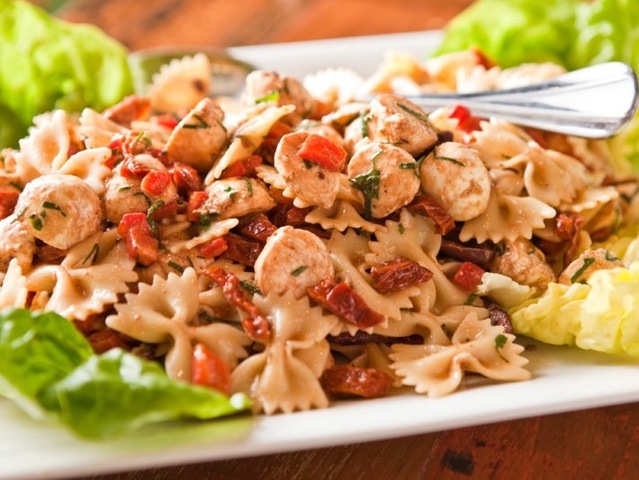 A pasta dish from Chelsea's Table.