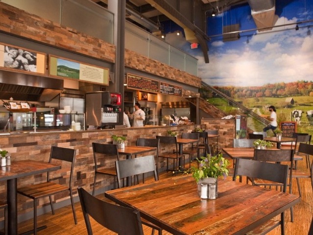 The interior cafe at Chelsea's Table.