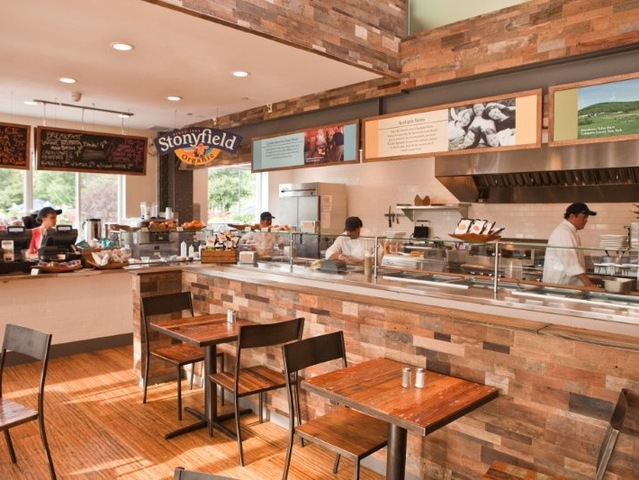 The interior cafe at Chelsea's Table.