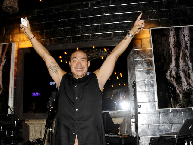 Hudson Jeans CEO Peter Kim at the Hudson Jeans Cabaret at the Electric Room, Wednesday, July 18, 2012.