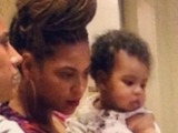 6-Month-Old Blue Ivy Carter Spotted with Mom Beyonce in Manhattan