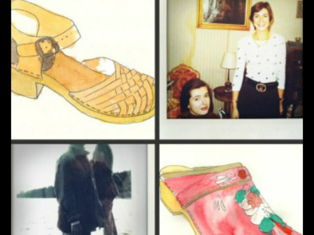 For Brooklyn designer Nina Ziefvert, known to fans of her shoes as Nina Z, inspiration comes in many forms, including this picture of her parents. Ziefvert was inspired by the shoes her mother wore in Sweden in the 70s.  
