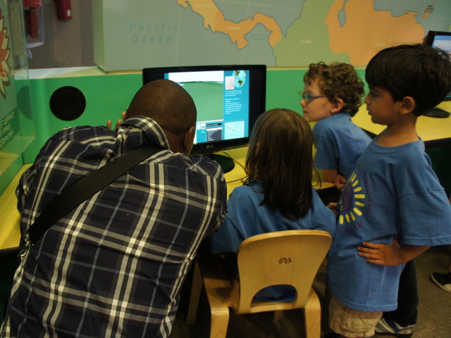 <p>An interactive display at the World Brooklyn exhibit at the Brooklyn Children's Museum. The exhibit is never without a horde of screaming kids, but while it may thrill most, children on the autism spectrum and others with special needs can be easily overwhelmed. This fall, the museum will open a special room just for them.</p>
