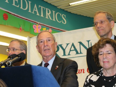 Mayor Michael Bloomberg said he has heard little resistance to his controversial plan to ban super-sized sodas from being served.