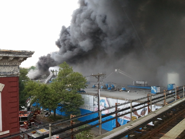 The building at 3250 Fulton St. was vacant, fire officials said. 