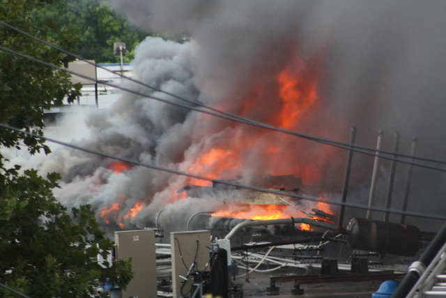 The fire at 3250 Fulton St.