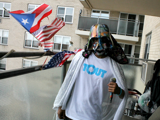 Vader has returned to the high-rise where he grew up in the north Bronx.