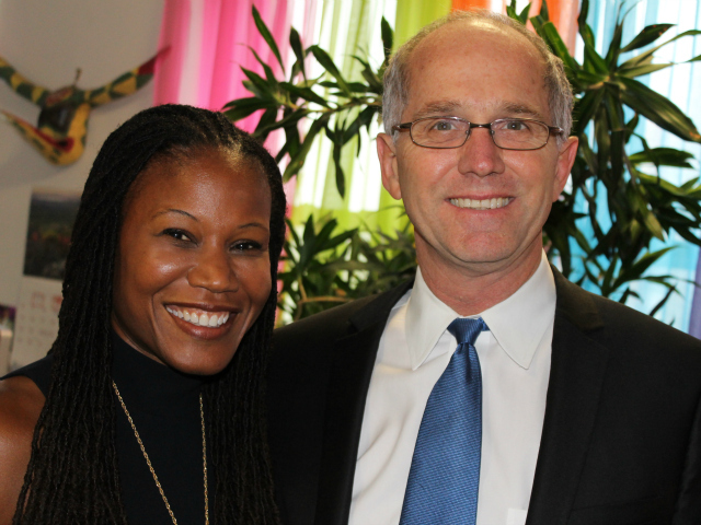 Majora Carter recently met with Christopher Portier, a director at the Centers for Disease Control and Prevention. Carter now heads a for-profit consultancy that advises private and public organizations.
