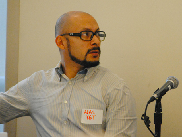 Alan Ket is a well-known graffiti artist and muralist who lives in Inwood.
